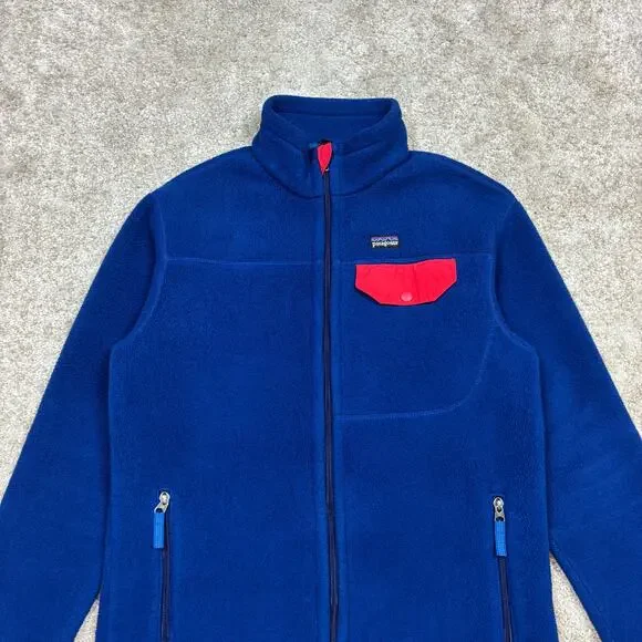 Patagonia Synchilla Snap T Full Zip Jacket Boy's Youth XL Gorpcore